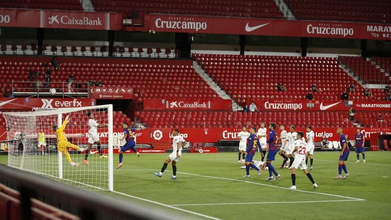 tuong thuat sevilla 0-0 barca: vong 30 la liga 2019/2020 hinh 1