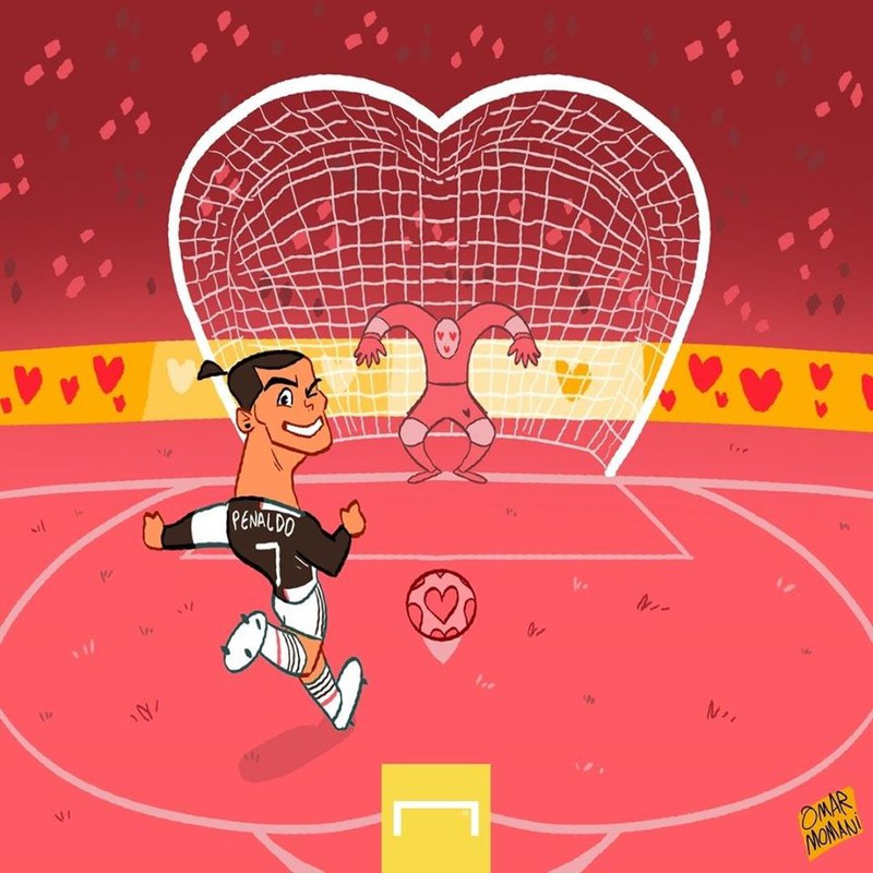 biem hoa 24h: cristiano ronaldo "yeu say dam" nhung qua penalty hinh 1