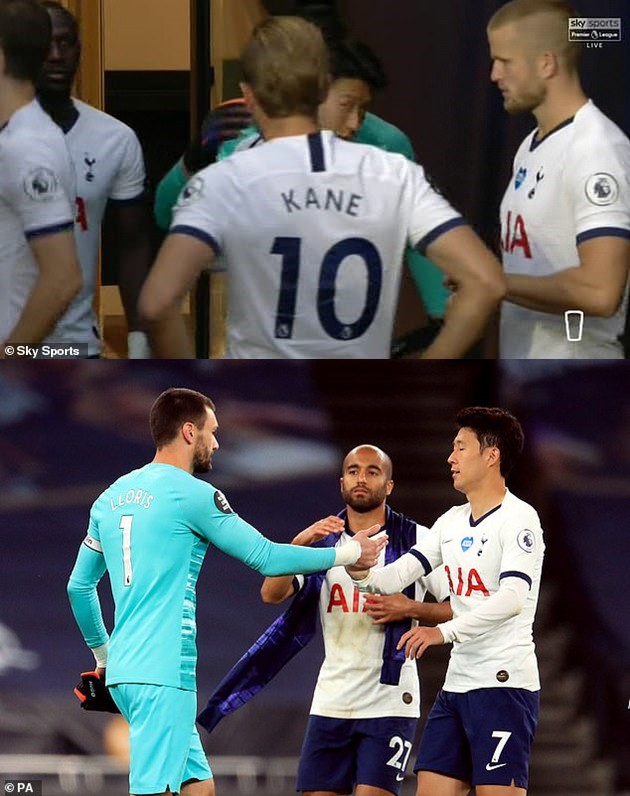son heung min suyt danh nhau voi thu mon hugo lloris ngay tren san hinh 3