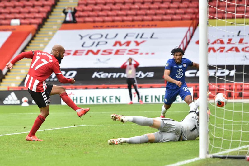 tuong thuat sheffield 3-0 chelsea: vong 35 premier league 2019/2020 hinh 1