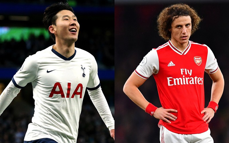 doi hinh du kien tottenham - arsenal: son heung min doi dau david luiz hinh 10