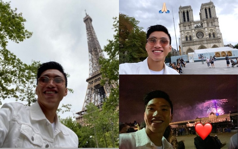 doan van hau du lich paris sau khi chia tay sc heerenveen hinh 1