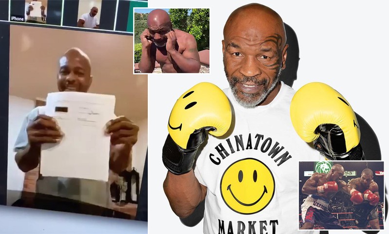 mike tyson tai xuat o tuoi 54, xo gang thuong dai vao thang 9 toi hinh 1