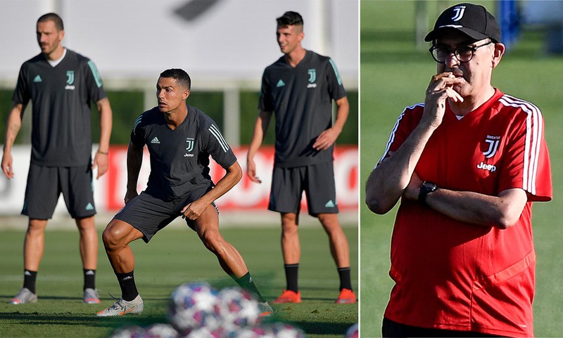 sarri van se tai vi du juventus bi lyon loai khoi champions league hinh 1