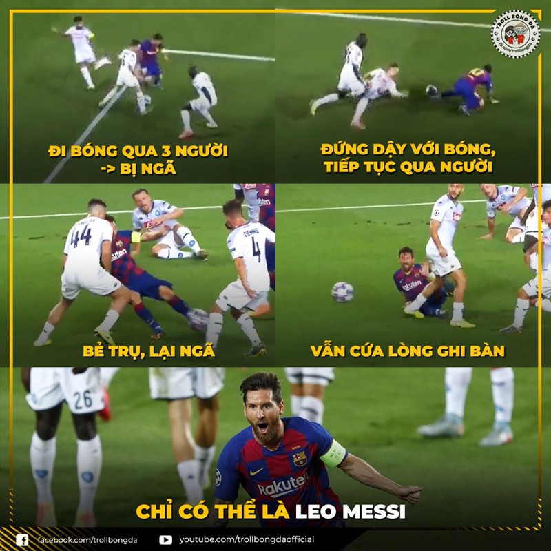 biem hoa 24h: ronaldo ngam ngui nhin messi toa sang o champions league hinh 2
