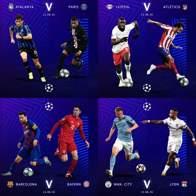 lich thi dau tu ket champions league: cho xem barca dai chien bayern hinh 1