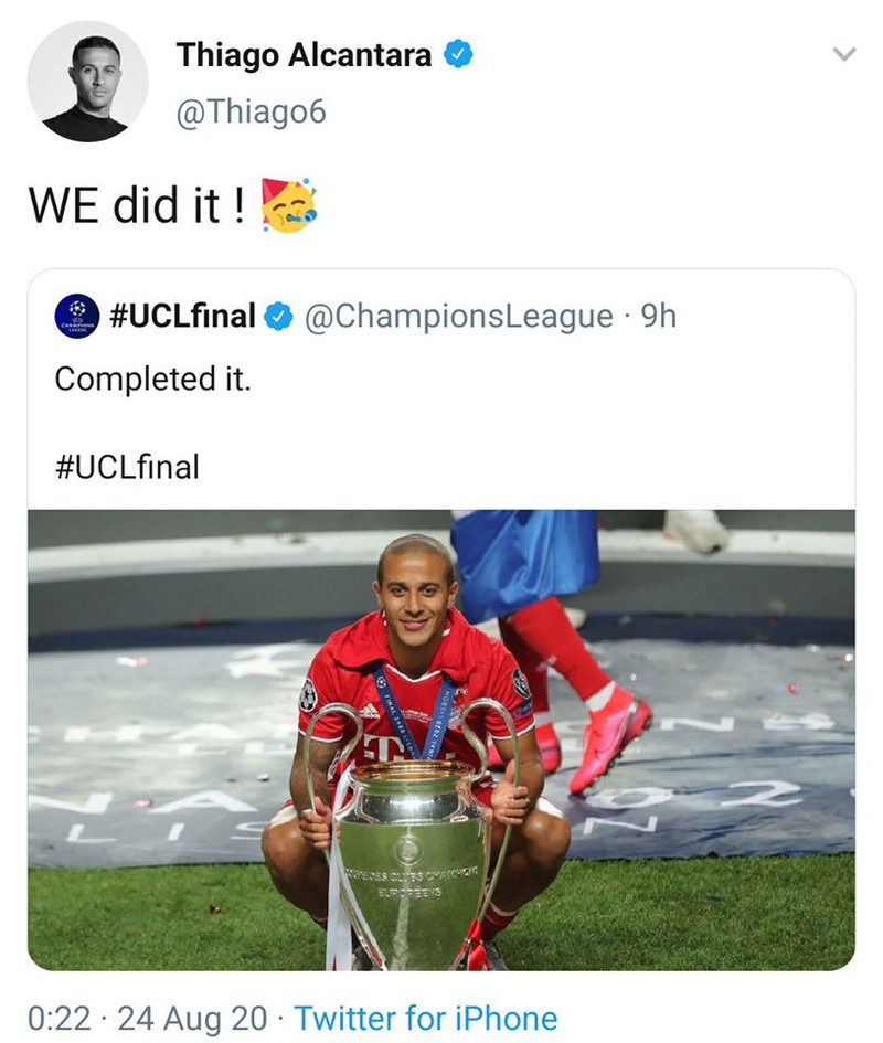 vo dich champions league, dan sao bayern munich "nhuom do" mang xa hoi hinh 4