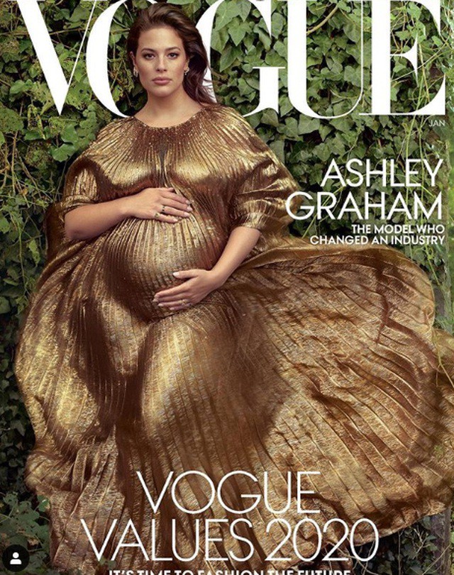 nguoi mau ngoai co ashley graham khoe bung bau "vuot mat" hinh 5