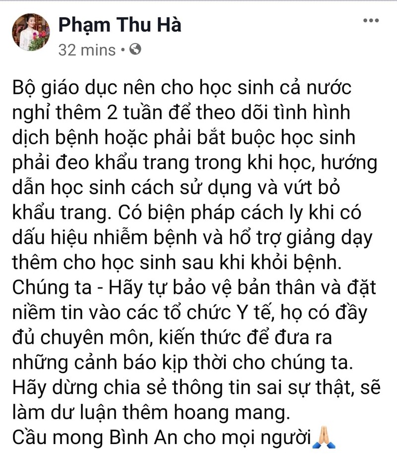 hoa hau, nghe si viet chia se cach phong chong dich virus corona hinh 5