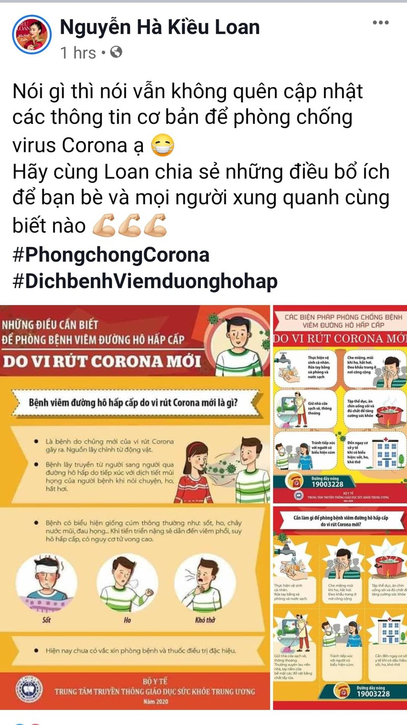 hoa hau, nghe si viet chia se cach phong chong dich virus corona hinh 3