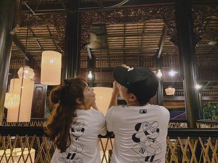 truong giang dien do doi voi nha phuong, 'tron con' di choi valentine muon hinh 2