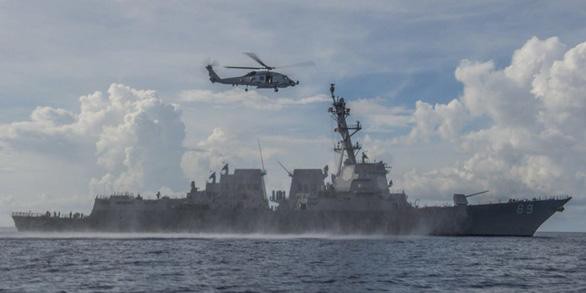 my dieu khu truc uss mustin tuan tra o bien dong hinh 1