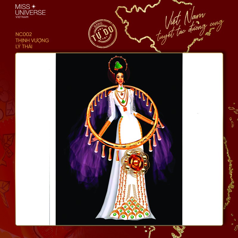 "dich covid-19",  "di duong quyen" tro thanh cam hung trang phuc dan toc hinh 2