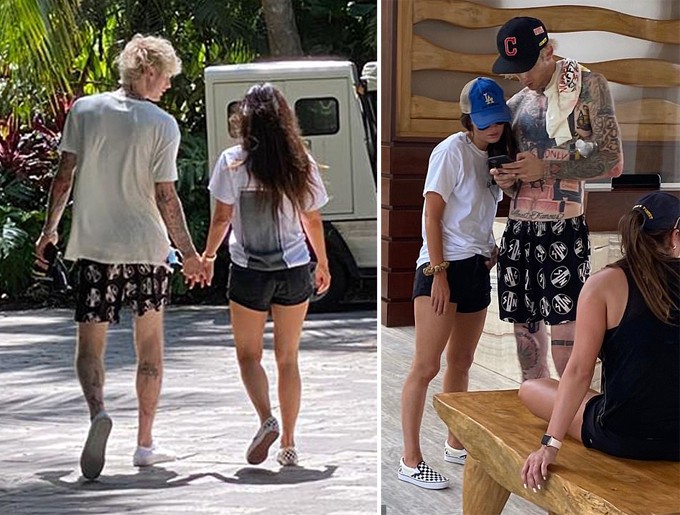 "bieu tuong" megan fox tinh tu nam tay bo tre khi ra nuoc ngoai quay phim hinh 1