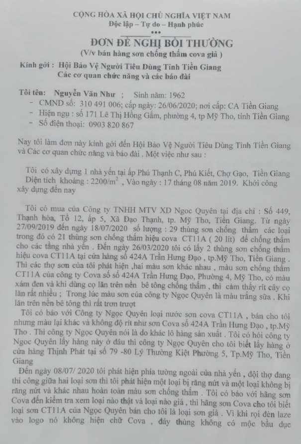 xu phat 55 trieu dong doi voi doanh nghiep ban hang "dom’ tai tien giang hinh 2