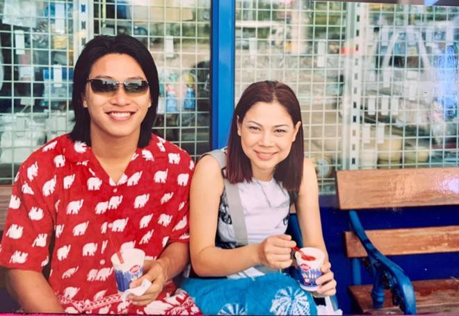 chuyen showbiz: lo anh qua khu "khong nhu mo" cua ban trai huong giang hinh 3