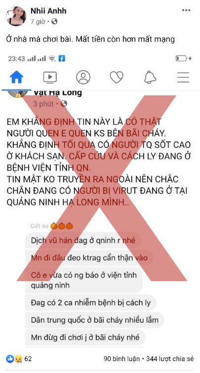 khuyen cao nguoi dan khong chia se thong tin gia mao ve virus corona hinh 1