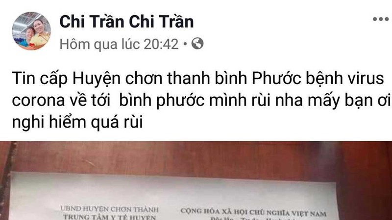 cong an moi 2 cong nhan lam viec vi tung tin sai ve virus corona hinh 1