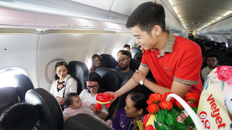 8/3 cho mot nua xinh dep cua the gioi, vietjet giam 83% gia ve hinh 1