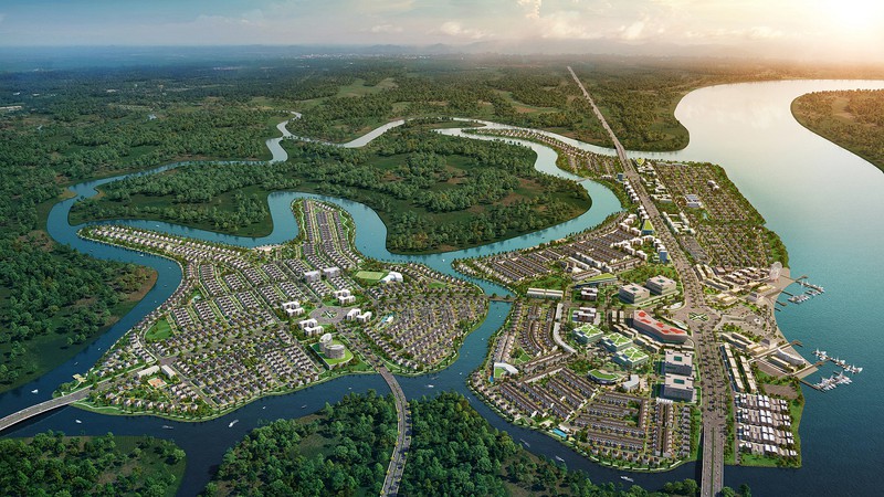 ung dung cong nghe thong minh van hanh do thi sinh thai aqua city hinh 1