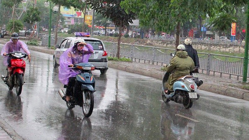 du bao thoi tiet hom nay: bac bo tiep tuc mua ret hinh 1