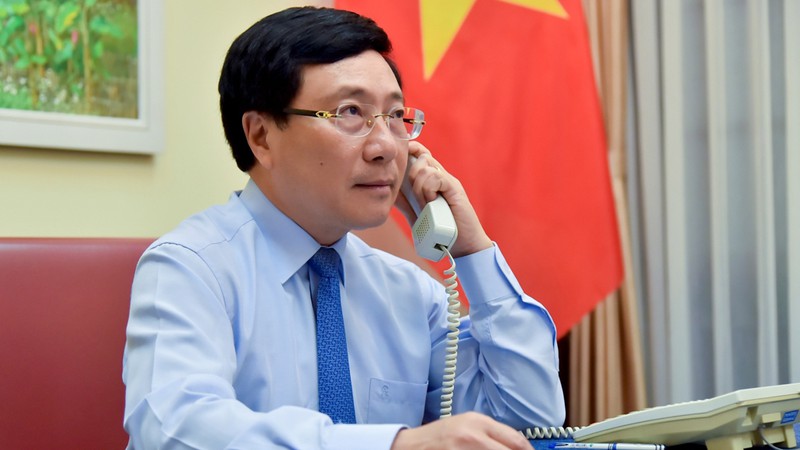 pho thu tuong, bo truong ngoai giao dien dam bo truong ngoai giao na uy hinh 1