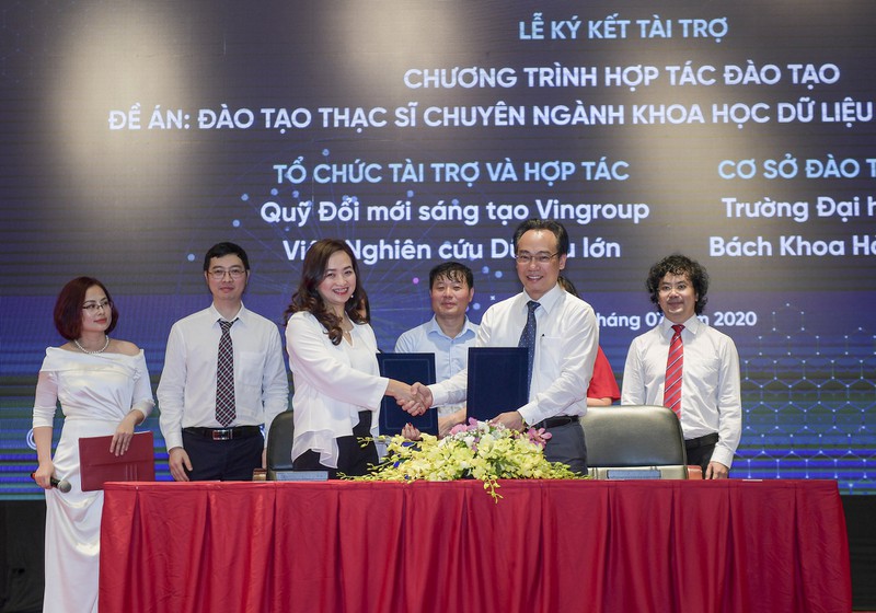 vingroup hop tac voi 5 truong dai hoc, vien nghien cuu dao tao thac sy hinh 2