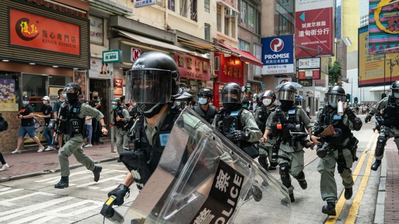 quan he ngoai giao trung quoc - eu cang thang vi van de hong kong hinh 1