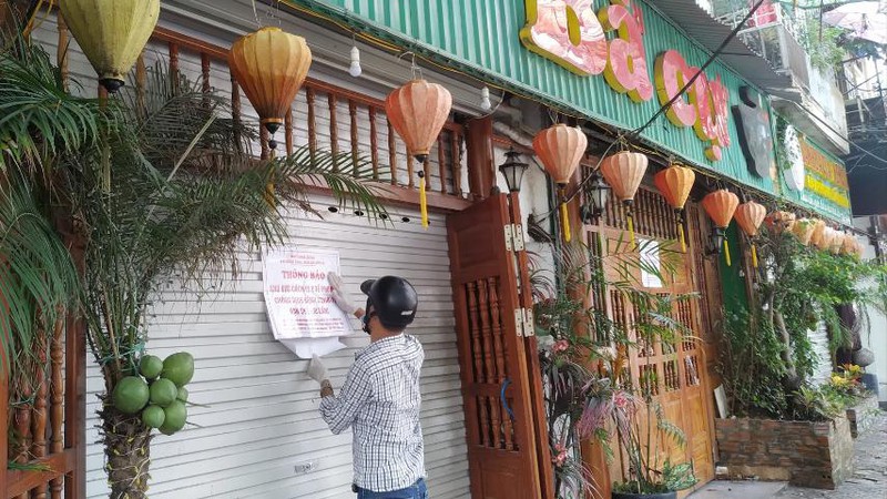 dong cua, cach ly quan banh da ba cu vi lien quan den bn816 hinh 1