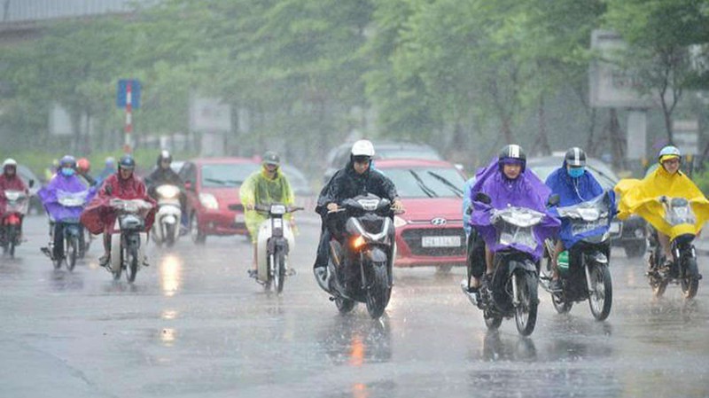 thoi tiet hom nay (21/8): ha noi va cac tinh mien bac tiep tuc co mua to hinh 1