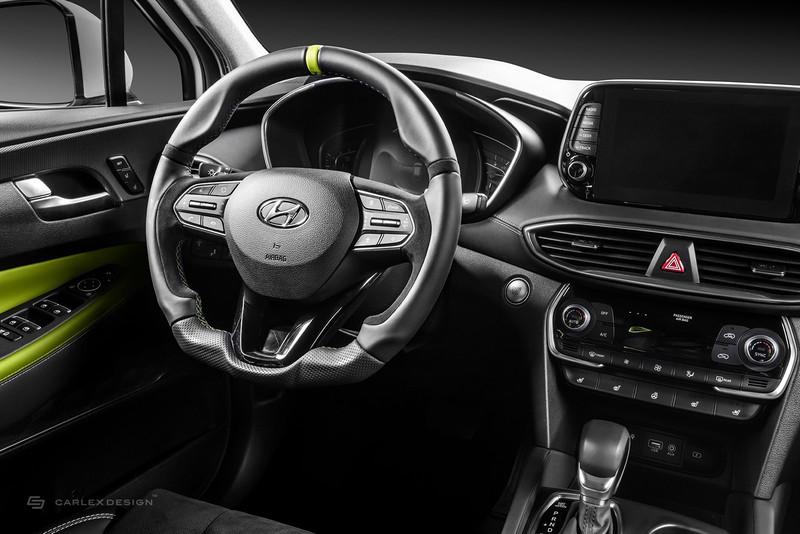 hyundai santa fe "ngau" hon sau khi duoc do boi carlex design hinh 4