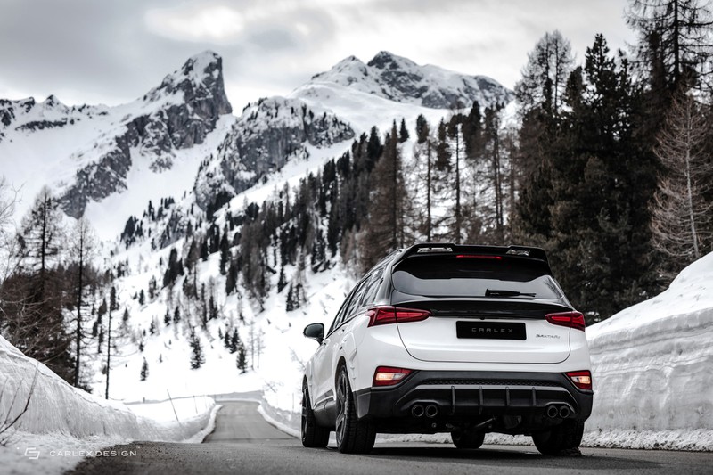 hyundai santa fe "ngau" hon sau khi duoc do boi carlex design hinh 5
