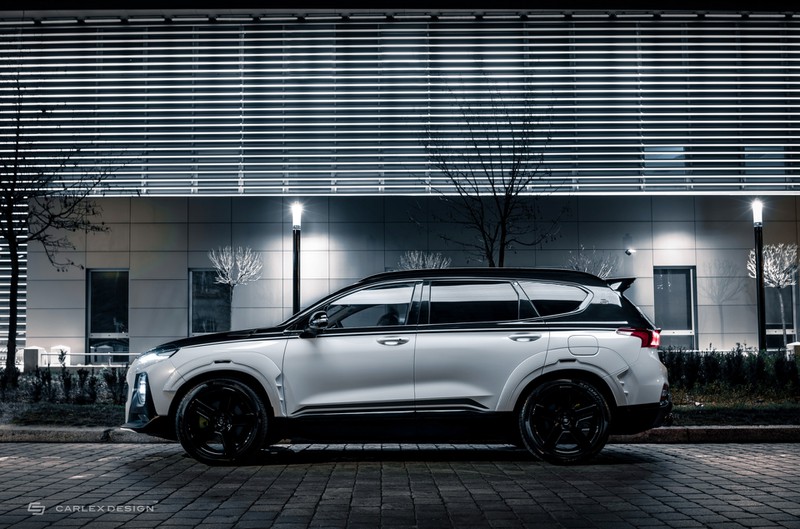 hyundai santa fe "ngau" hon sau khi duoc do boi carlex design hinh 6