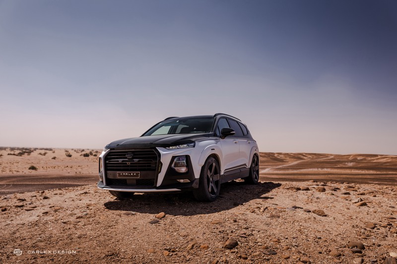 hyundai santa fe "ngau" hon sau khi duoc do boi carlex design hinh 7