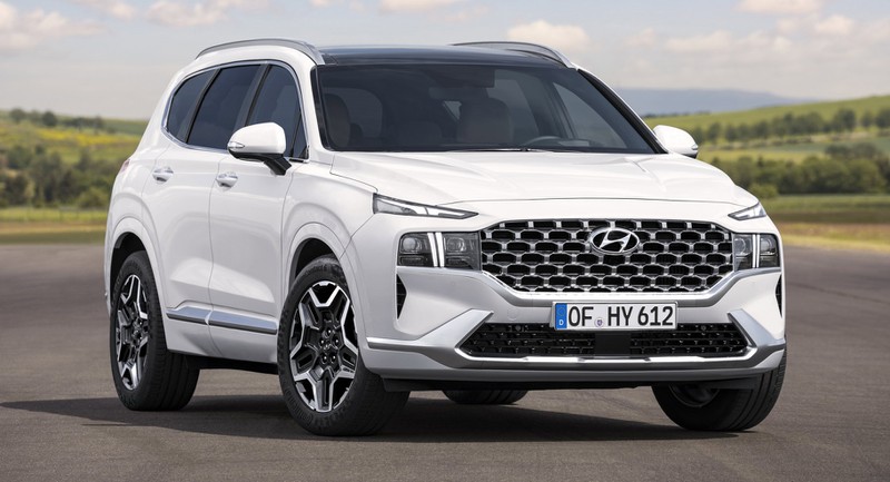 hyundai santa fe 2021 "lot xac" tu trong ra ngoai hinh 10