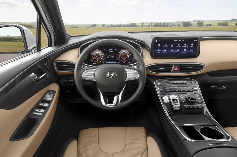 hyundai santa fe 2021 "lot xac" tu trong ra ngoai hinh 6