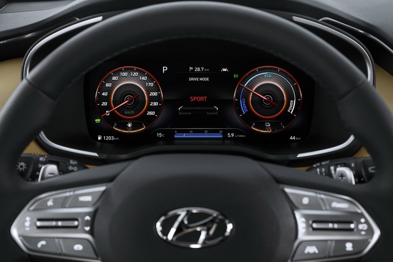 hyundai santa fe 2021 "lot xac" tu trong ra ngoai hinh 8