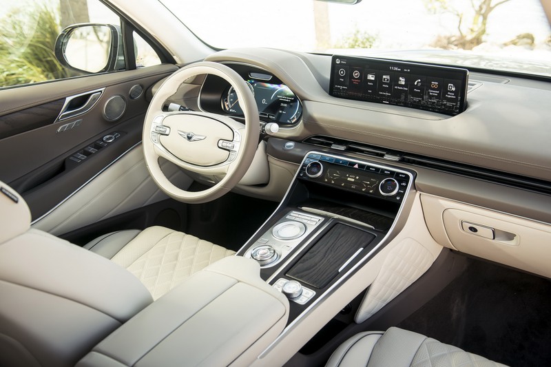 suv dau tien cua genesis gv80 2021 chot gia tu 65.532 usd hinh 5