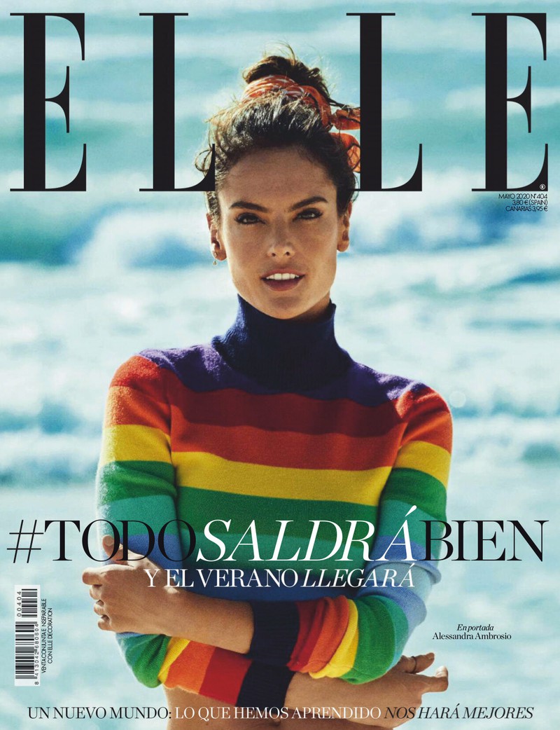 bo anh nong bong cua "thien than" alessandra ambrosio tren bia tap chi hinh 1