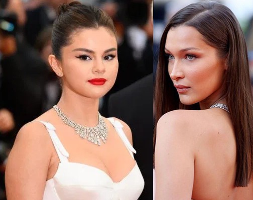 bella hadid huy theo doi selena gomez vi chua quen "thu" cu? hinh 2