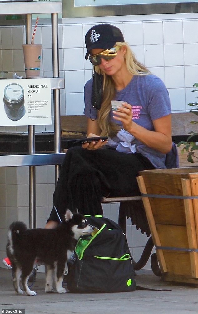"co dao" paris hilton gian di be thu cung di dao pho hinh 5