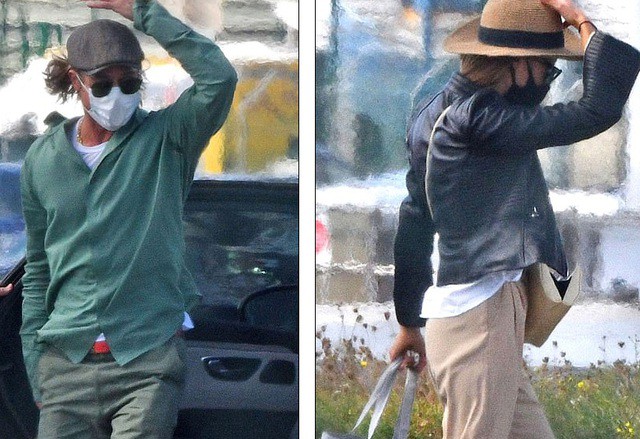brad pitt den phap cung ban gai tin don bang may bay rieng hinh 1