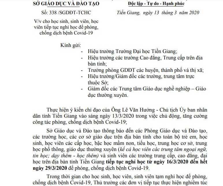 cap nhat: nhieu tinh, thanh cho hoc sinh nghi het thang 3 tranh dich covid-19 hinh 10