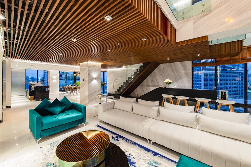 penthouse lam bang da cam thach sang trong va dang cap hinh 5