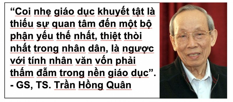 ‘coi nhe giao duc khuyet tat la thieu quan tam den mot bo phan yeu the nhat’ hinh 4
