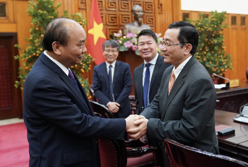 thu tuong gap mat cac dai su, truong co quan dai dien viet nam moi duoc bo nhiem hinh 1