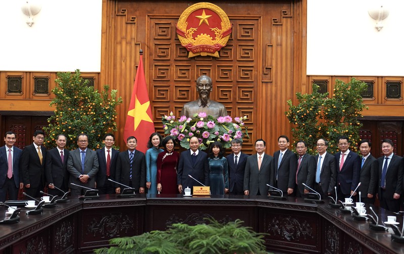thu tuong gap mat cac dai su, truong co quan dai dien viet nam moi duoc bo nhiem hinh 2