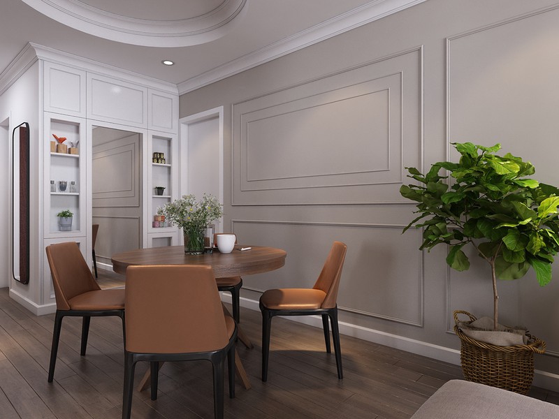 muc so thi can ho 30m2 mang phong cach tan co dien sang trong hinh 5