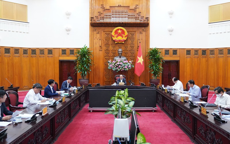 thu tuong yeu cau soc trang vua chong dich, vua thuc hien muc tieu kinh te xa hoi. hinh 1