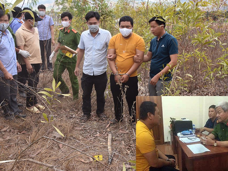 vet mau to ke sat hai thuong toa va nguoi lam cong qua hinh 1